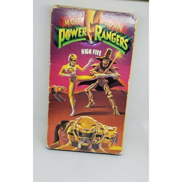 Mighty Morphin Power Rangers Day Of The Dumpster VHS 1993 In High Five Box - Picture 2 of 3